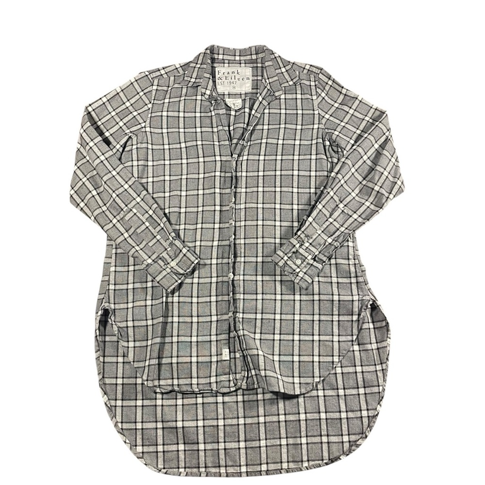 Casual Gray Plaid women’s Shirt